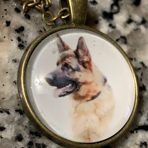 New German Shepherd Necklace